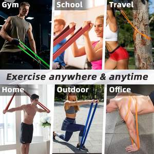 Bandas de Resistencia Elásticas para Entrenamiento de Glúteos, Yoga y Fitness, en Oferta - Product Image 3