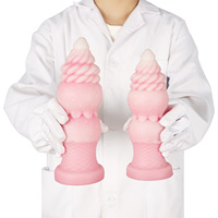 Plug anal en silicone liquide en forme d'extraterrestre, toucher doux, pour une satisfaction profonde, adapté aux hommes et aux femmes, jouet sexuel pour le plaisir anal en extérieur