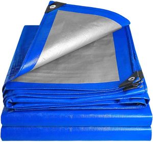 Bâche en PE lourde imperméable et résistante à l'<span class=keywords><strong>eau</strong></span> avec œillets - Écologique pour l'agriculture et les événements en plein air - Product Image 1