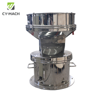 Machine de filtration vibrante 450 pour eau salée, lait de soja, thé à bulles, tamis à huile de palme liquide, filtration de jus, élimination des impuretés