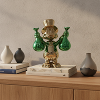 Statue de Donald Duck, sculpture Art déco, résine écologique, faite à la main, Pop Art, décoration d'intérieur exquise