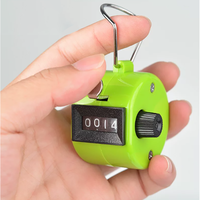 Compteur manuel mécanique portable en plastique coloré pour inventaire d'entrepôt, statistiques de flux, laboratoire JVLAB