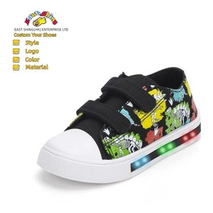 Eastshing รองเท้าผ้าใบผ้าใบน้ำหนักเบาสำหรับเด็กผู้ชายเด็กผู้หญิงรองเท้าแฟชั่นพร้อมห่วงเกี่ยวสำหรับเด็กวัยหัดเดินในฤดูใบไม้ผลิฤดูหนาว - Product Image 2