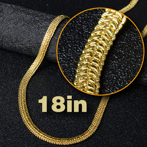 Collar de Cadena Africana, Estilo Dubái, Alta Calidad, Geométrico, para Regalo de Fiesta, Chapado en Oro - Product Image 1