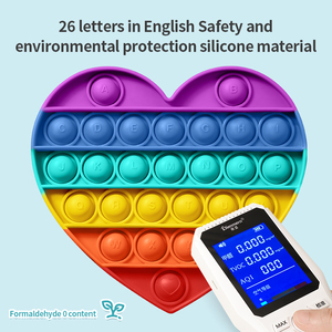 2023 cầu vồng Silicone đẩy bong bóng cho cảm giác thần tài đồ chơi cho cô gái chàng trai trẻ em Người lớn - Product Image 3