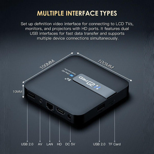 HONGTOP H20PRO Smart TV Box Wifi6 Android 10 6K 4K 3D Media Player TV Box Android 2.4G e 5G WIFI Molto Veloce 1080P Set Top - Product Image 5