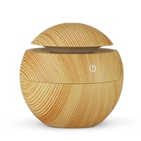 Chine Fournisseur 130ML Bois Maison Arôme Humidificateur D'air Diffuseur D'huile Essentielle