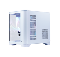 Étuis d'ordinateur de jeu mi-tour populaires RGB Micro ATX PC en alliage d'aluminium CPU Cabinet Pc Gamer Computer Case