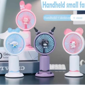 The 2025 New Mini Portable Cartoon Design, <b>Battery</b>-rechargeable, USB <b>5v</b> Electric Air-cooled Fan, Single-use - Product Image 4
