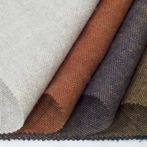 Tela de Lino Puro Orgánico de Textura Rica, Tejido Liso que Absorbe la Humedad, 100% Lino Falso para Prendas de Vestir, Ropa y Textiles para el Hogar - Product Image 2