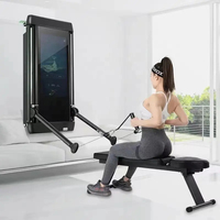 Barre de traction murale réglable en bois pour salle de sport commerciale, entraîneur multifonctionnel intelligent avec fonction d'entraînement des triceps