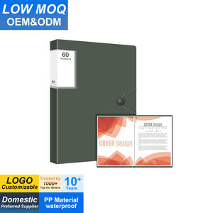 Porte-documents multi-pages en plastique transparent, porte-documents multi-pages en plastique pour documents professionnels, sac de rangement pour documents - Product Image 1