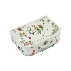 Vintage confezione regalo di fascia alta scatola di cartone valigia di carta Mini valigie all'ingrosso con personalizzare il logo e la <span class=keywords><strong>dimensione</strong></span> - Product Image 1