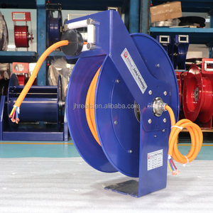 Spring-driven Ethernet cable 3xCAT6 CAT5 Cable Reel with slip ring Connectors Industrial Use 220v - Product Image 3