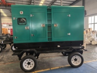Générateur diesel silencieux mobile de type remorque, générateur diesel 30kw 50kw 80kw 100kw 500kw, prix bas à vendre