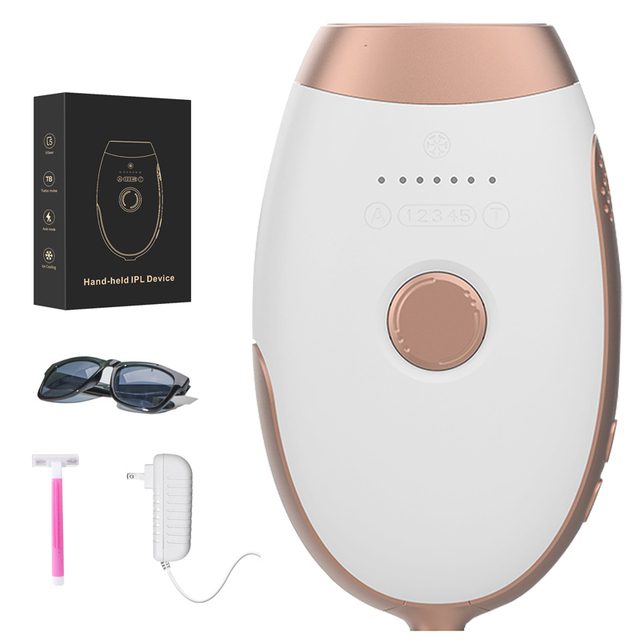 Permanent IPL Hair Removal Epilator Ice Cooling Laser Hair Removal Machine Body Face Bikini Painless Depilation Device