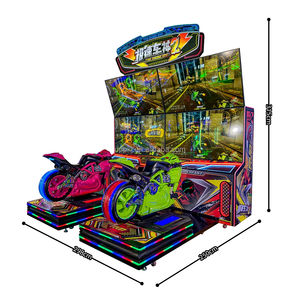 Simulateur de course de <span class=keywords><strong>moto</strong></span> <span class=keywords><strong>MotoGP</strong></span> en vidéo 3D à pièces, en fibre de verre, métal et plastique - À vendre - Product Image 2