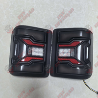 Feux arrière LED pour Jeep Wrangler JLU Rubicon Sahara Gladiator JT 2018-2024, feux de recul, feux stop, feux de freinage