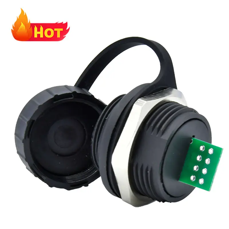 mini usb 3.0 2 5 8 10 pin black automotive connector am female right angle 4pin 10pin 10p led light strip usb type-c connector