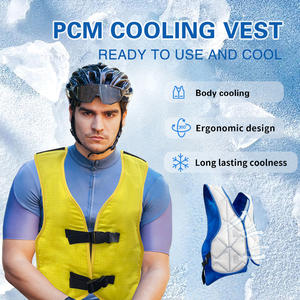 Gilet rinfrescante estivo PCM: raffredda istantaneamente in 3 secondi, temperatura costante a lunga durata per applicazioni all'aperto - Product Image 4