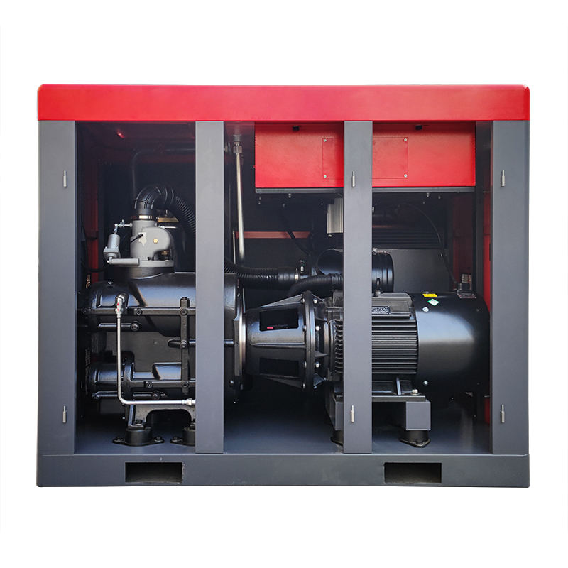 Two Stage Air Compressor with Aftercooler and Dryer Package, Complete ...