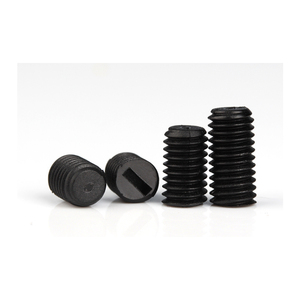 M1 M12 Schwarz Weiß PA66 <span class=keywords><strong>Nylon</strong></span> Kunststoff Sechs kant Sechs kant Flach punkt Stellschraube Maden schraube DIN551 - Product Image 3