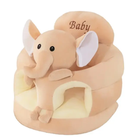 Sarung Sofa Bayi Laki-laki Motif Kartun, Kulit Sofa Plush, Mainan Boneka Plush Anak, Sarung Kursi Bayi, Kulit Sofa Plush Hewan Kartun Lembut