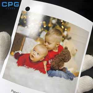 Papier photo RC brillant personnalisé par le fabricant, rouleau de papier photographique enduit de résine imperméable - Product Image 1