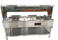 Service personnalisé personnalisé propane/gaz acier inoxydable 201/304/316 Bain Marie/comptoir chauffe-plat/Table à vapeur