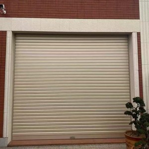 Volet roulant moderne en aluminium à double usage (manuel et électrique) pour chantier <span class=keywords><strong>de</strong></span> construction et magasin temporaire - Product Image 2