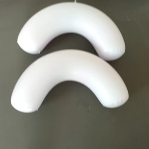 Pvc <b>Inflatable</b> Curved Tube U Shaped Semi Circular Cylindrical Straight Tube <b>Toy</b> For Resort Hotel White - Product Image 3