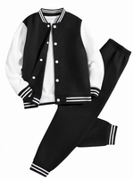 Nouveaux survêtements d'hiver décontractés pour garçons 2022, grande taille, respirants, de haute qualité, en spandex/polyester, 2-en-1, avec logo personnalisé