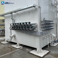 Usine de séparation d'air par oxygène liquide cryogénique 250-300 tonnes par jour pour centre d'approvisionnement en gaz industriel