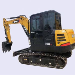 Used SANY Crawler Excavators CE Certified with Bucket Second <b>Hand</b> <b>Mini</b> SANY Chinese Brand SY60C 6 TON Excavators for Sale - Product Image 1