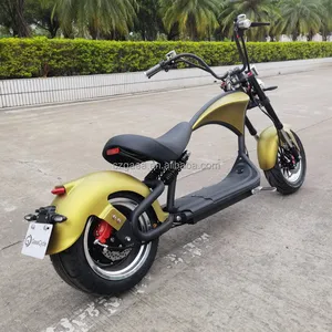 Ab depo Gaea M1p 2022 yeni stil güçlü 60km/saat 2000W 60v 30ah elektrikli scooter yetişkin chopper motosiklet satılık