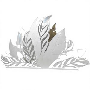 LEDA Fond de Scène Acrylique Détachable en Forme de Fleur Moderne Nouvelle Arrivée pour la Décoration de Mariage et de Fête - Product Image 1