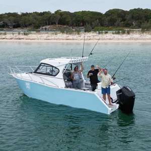 Bateaux de pêche en aluminium de 7,5 m (25 pieds) <span class=keywords><strong>Gospel</strong></span> 2025, bateaux de tourisme rapides en haute mer, yachts de luxe, bateau de sport avec cabine à vendre - Product Image 3