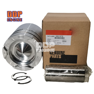 Kit de piston de moteur diesel pour machines de construction 3801876 3051554 avec segments de piston pour Cummins NT855 NTA855 - Product Image 2