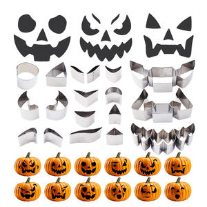 Emporte-pièces d'Halloween effrayants en acier inoxydable pour les pâtissiers professionnels et les amateurs de pâtisserie à domicile, à utiliser au quotidien - Product Image 3