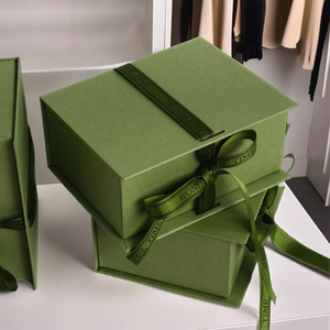 Direct Wholesale Luxury Christmas & Valentine Ribbon Pack Small & <b>Large</b> Elegant <b>Gift</b> <b>Boxes</b> with Embossed Print Matt Lamination - Product Image 6