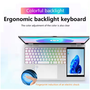 Nhà Máy Ban Đầu Kinh Doanh Máy Tính Xách Tay Intel N100 15.6 + 7 Inch 16GB RAM 1T SSD Màn Hình Kép IPS Chơi Game Máy Tính Máy Tính Xách Tay Máy Tính Xách Tay - Product Image 4