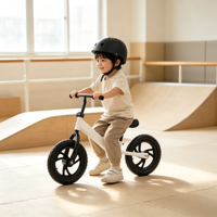 Trottinette d'équilibre légère 3 en 1, voiture à roulettes, vélo d'équilibre pour enfants de 2 à 3 ans, unisexe, avec contrôle parental