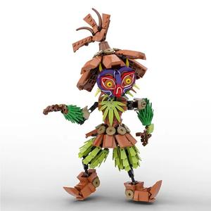Máscara de Zelda, Figura de Colección, Estatua de Juego, Decoración de Escritorio, Regalo para Niños, Ladrillos de Juguete, Juego de Bloques de Construcción - Product Image 1