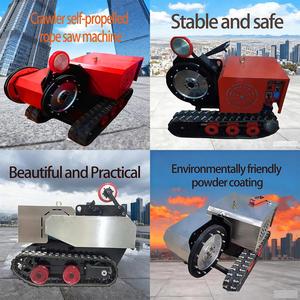 22kw High Quality Mountain Quarry Multi Wire <b>Stone</b> <b>Cutting</b> Track Diamond Rope Saw <b>Machine</b> - Product Image 6
