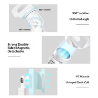 Support de lampe à ongles portable 6W à tête plate, rotatif à 360 degrés, multifonction, pour pose d'ongles et capsules, pour usage transfrontalier