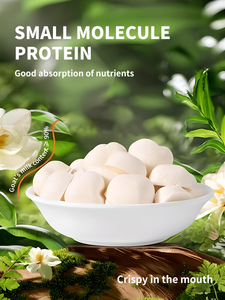 Gâteries au lait de chèvre lyophilisées pour chats chiens Love Supplément vitaminique pur à haute teneur en protéines Digestion sensible 150G Emballage personnalisé - Product Image 3