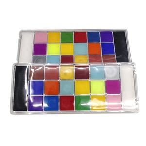 Peinture pour le visage camouflage à l'huile, 20 couleurs, fournisseur, pour femme, fête, festival, peinture corporelle imperméable - Product Image 1