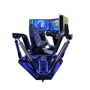 VR Motion sensing Racing tres pantallas Simulador <span class=keywords><strong>de</strong></span> juego <span class=keywords><strong>de</strong></span> seis ejes gran entretenimiento Motion sensing equipo <span class=keywords><strong>de</strong></span> consola <span class=keywords><strong>de</strong></span> juegos VR - Product Image 1
