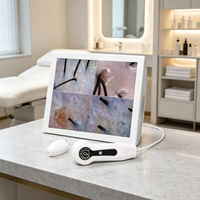 Analyseur multifonctionnel du cuir chevelu : détection de la sécrétion de sébum, de l'activité des follicules pileux, des pellicules et de l'hydratation du cuir chevelu pour salon