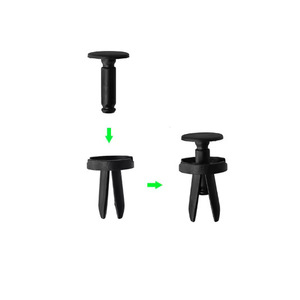 Button Maker Plastic <b>Bumper</b> Retainer Push In <b>Clip</b> For Chrysler Jeep 5160260 AA - Product Image 1